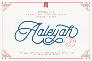 Aaleyah: The Modern Display Typeface That Elevates Design