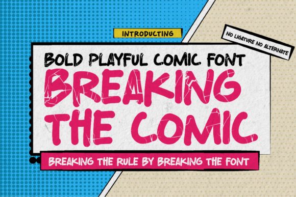 Breaking the Comic: Injecting Energy and Edge into Your Designs