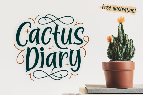 Cactus Diary: A Sweet Sting for Your Next Design