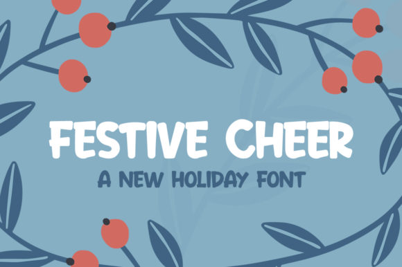 Festive Cheer: The Display Font for Standout Holiday Design