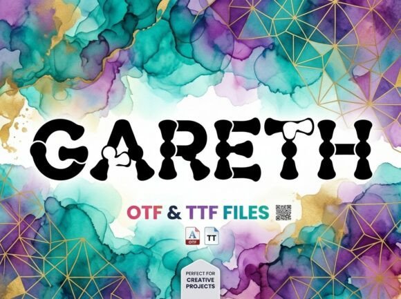 Gareth: A Modern Typeface for Bold Visual Identity