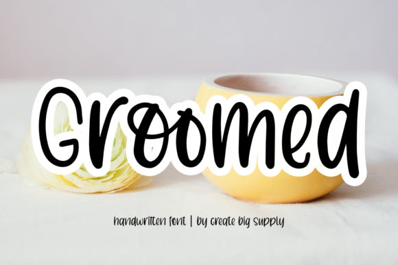 Groomed: The Cool, Friendly Display Font for Modern Creators