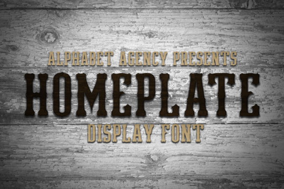 Homeplate: The Bold Display Font for Impactful Designs