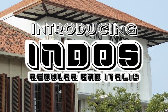Indos: A Cool and Trendy Display Font for Modern Creators