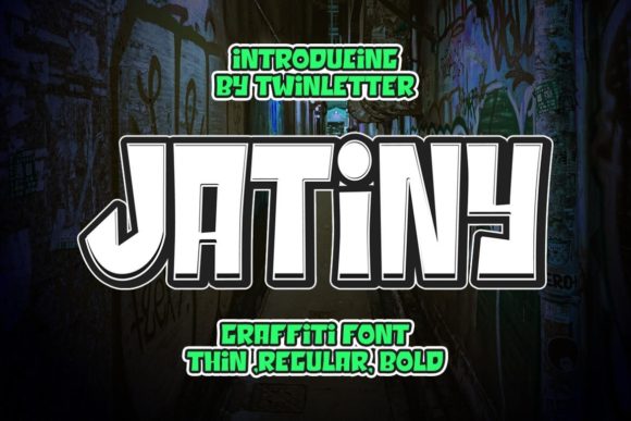 Jatiny: The Bold, Street-Ready Display Font