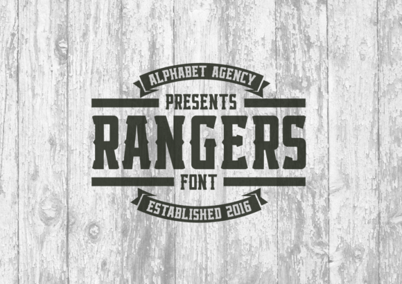 Rangers: The Bold Display Font That Commands Attention