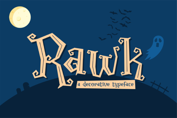 Rawk: A Display Font with Cool Charm and Creative Edge