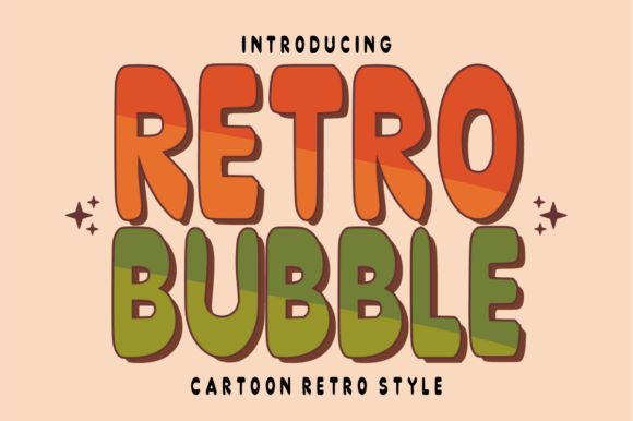 Retro Bubble: A Groovy Display Font for Playful Projects