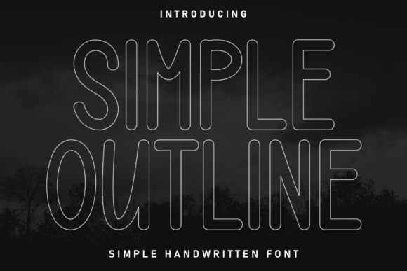 Simple Outline: Elevate Designs with Whimsical Charm